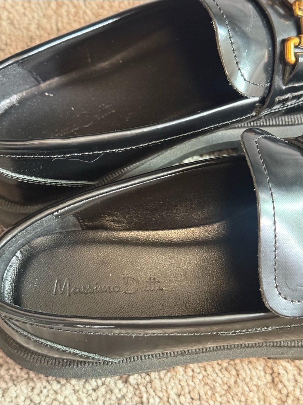 Massimo Dutti Loafers size 38 - Picture 3 of 6